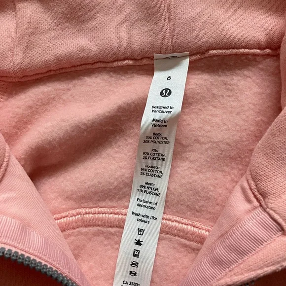 NWT Lululemon Scuba Full Zip Hoodie